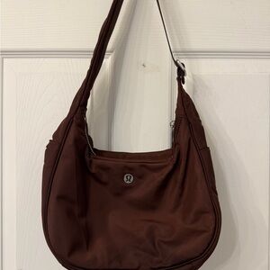 Lululemon Chocolate Shoulder Bag